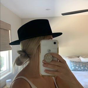 Brixton Hat - Black size small